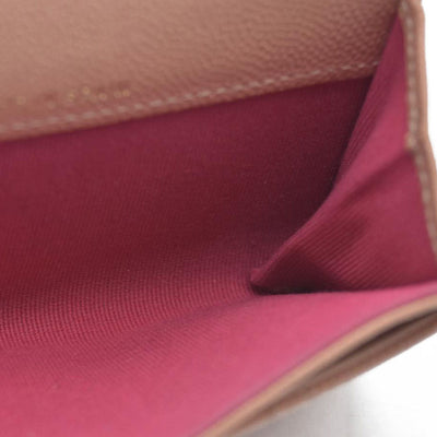 Chanel Quilted CC Flap Card Holder Interlocking CC Logo Trifold Wallet