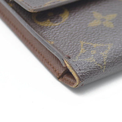 Louis Vuitton Monogram Porte Tresor International Trifold Long Wallet TH0073