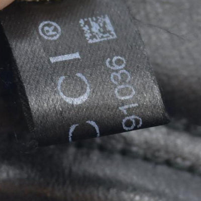 $2600 Gucci Calfskin Matelasse Mini GG Marmont Shoulder Bag Black