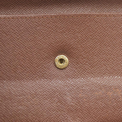 Louis Vuitton Monogram Porte Tresor International Trifold Long Wallet TH0073