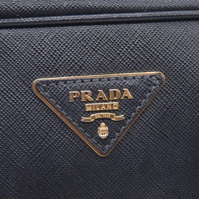 $1195 Prada Bauletto Handbag Saffiano Leather Medium CONSIGNMENT