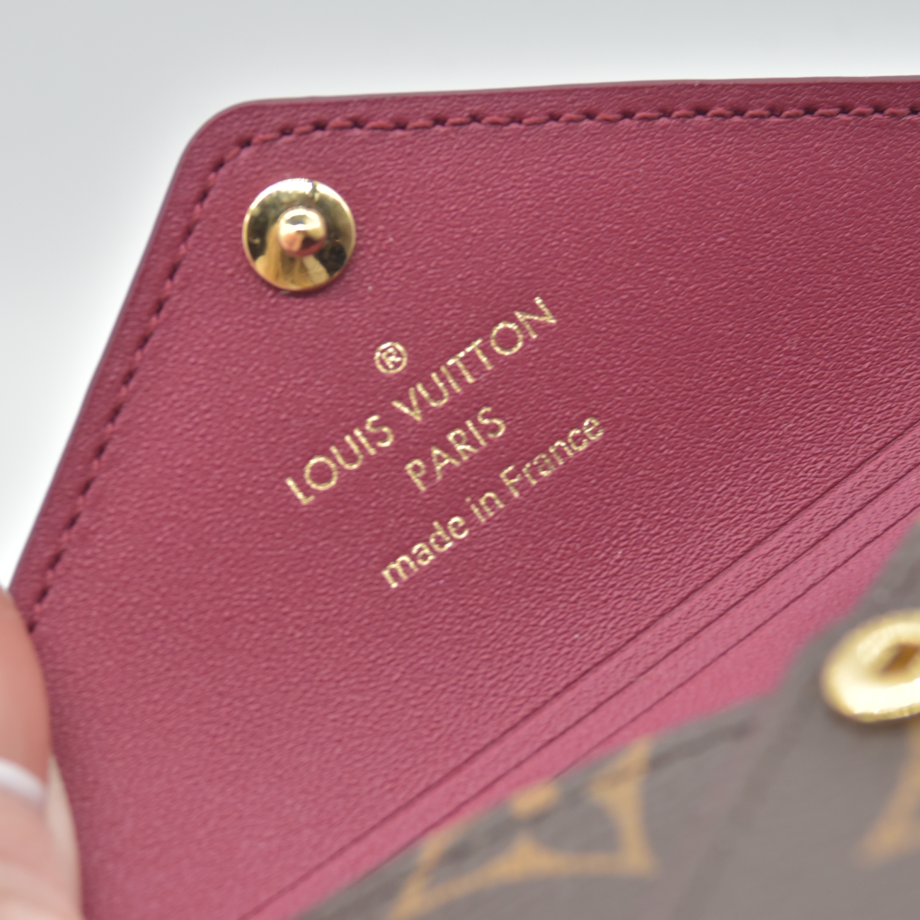 Louis Vuitton  Monogram Small Kirigami Pochette Insert Fuchsia SN2168