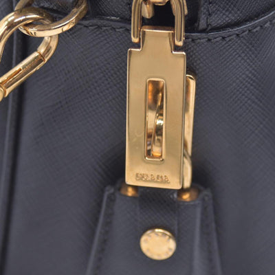 $1195 Prada Bauletto Handbag Saffiano Leather Medium CONSIGNMENT