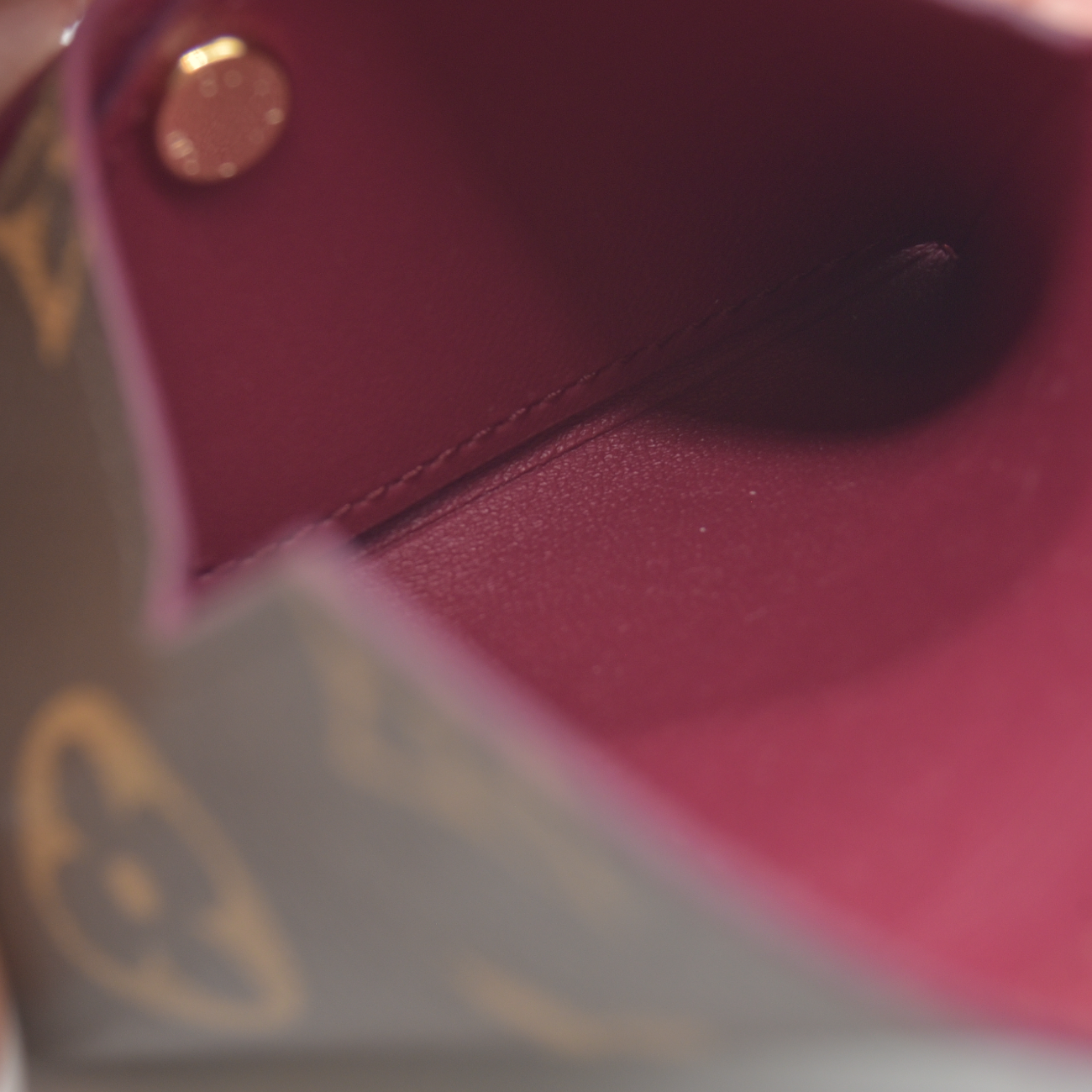 Louis Vuitton  Monogram Small Kirigami Pochette Insert Fuchsia SN2168