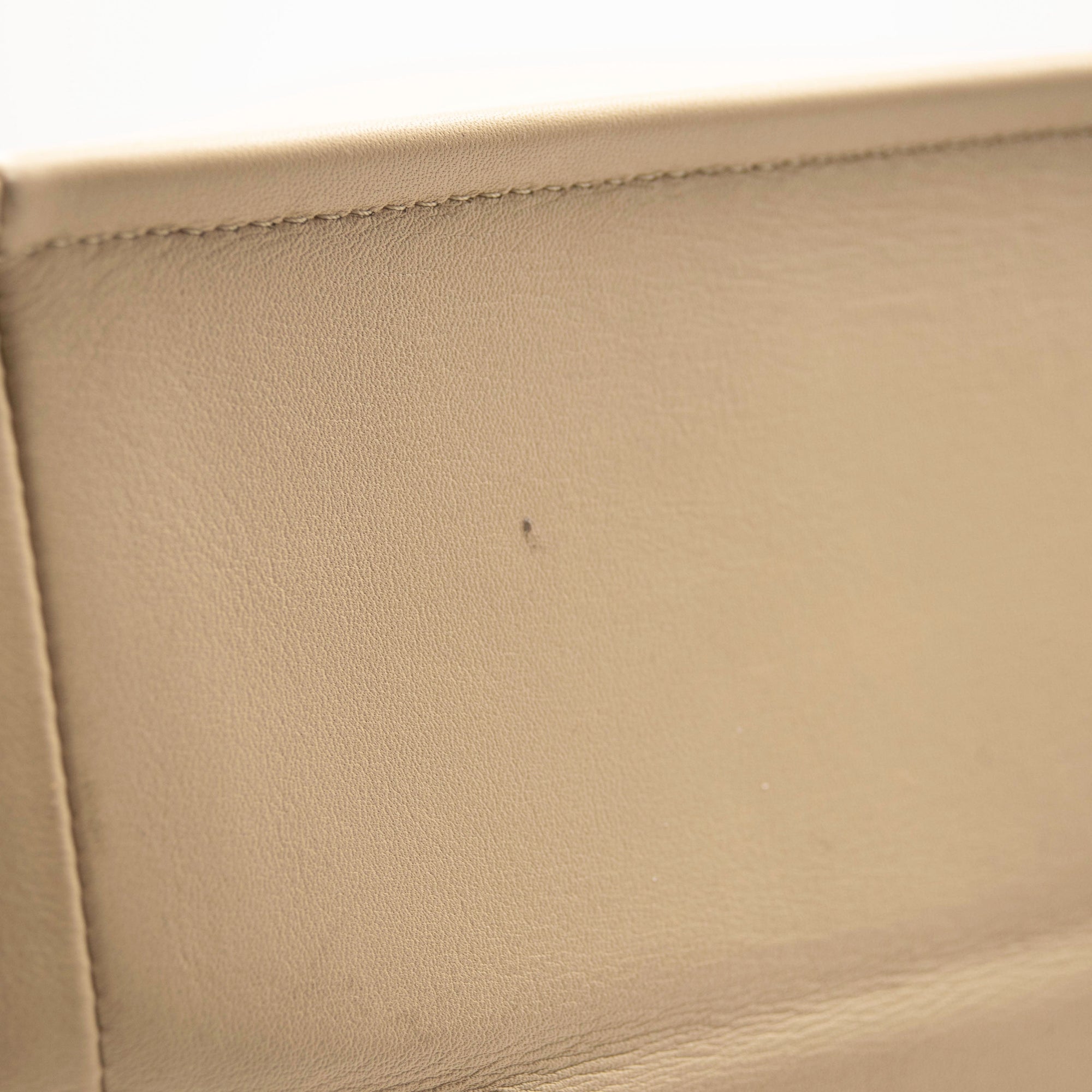 Christian Dior Calfskin Embossed Medium Book Tote Beige