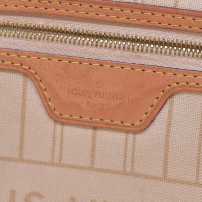 $2240 2017 Louis Vuitton Damier Azur Neverfull MM with Pouch SD0177