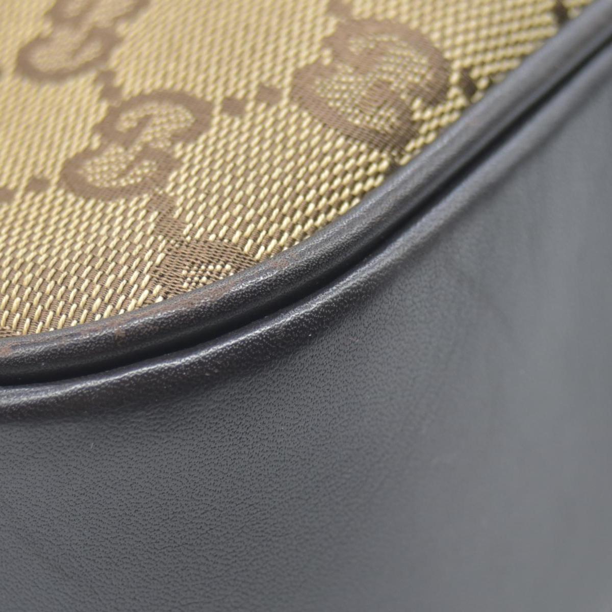$1100 CONSIGNMENT Gucci GG Canvas Top Handle Bag Vintage