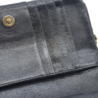 Chanel Quilted Frame Clutch With Chain