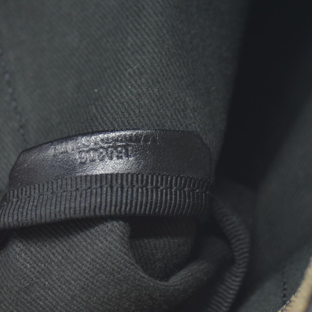 $1100 CONSIGNMENT Gucci GG Canvas Top Handle Bag Vintage