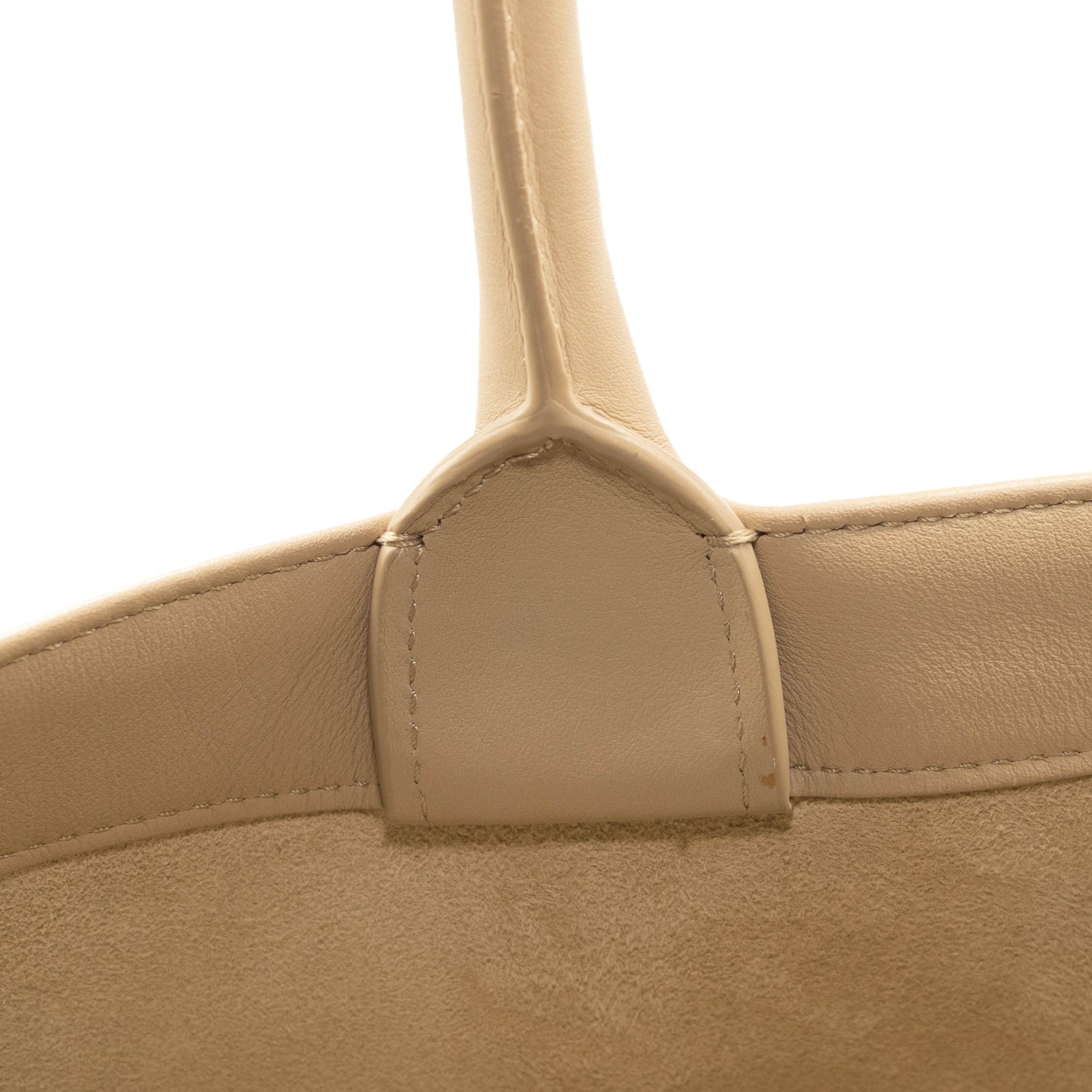 Christian Dior Calfskin Embossed Medium Book Tote Beige