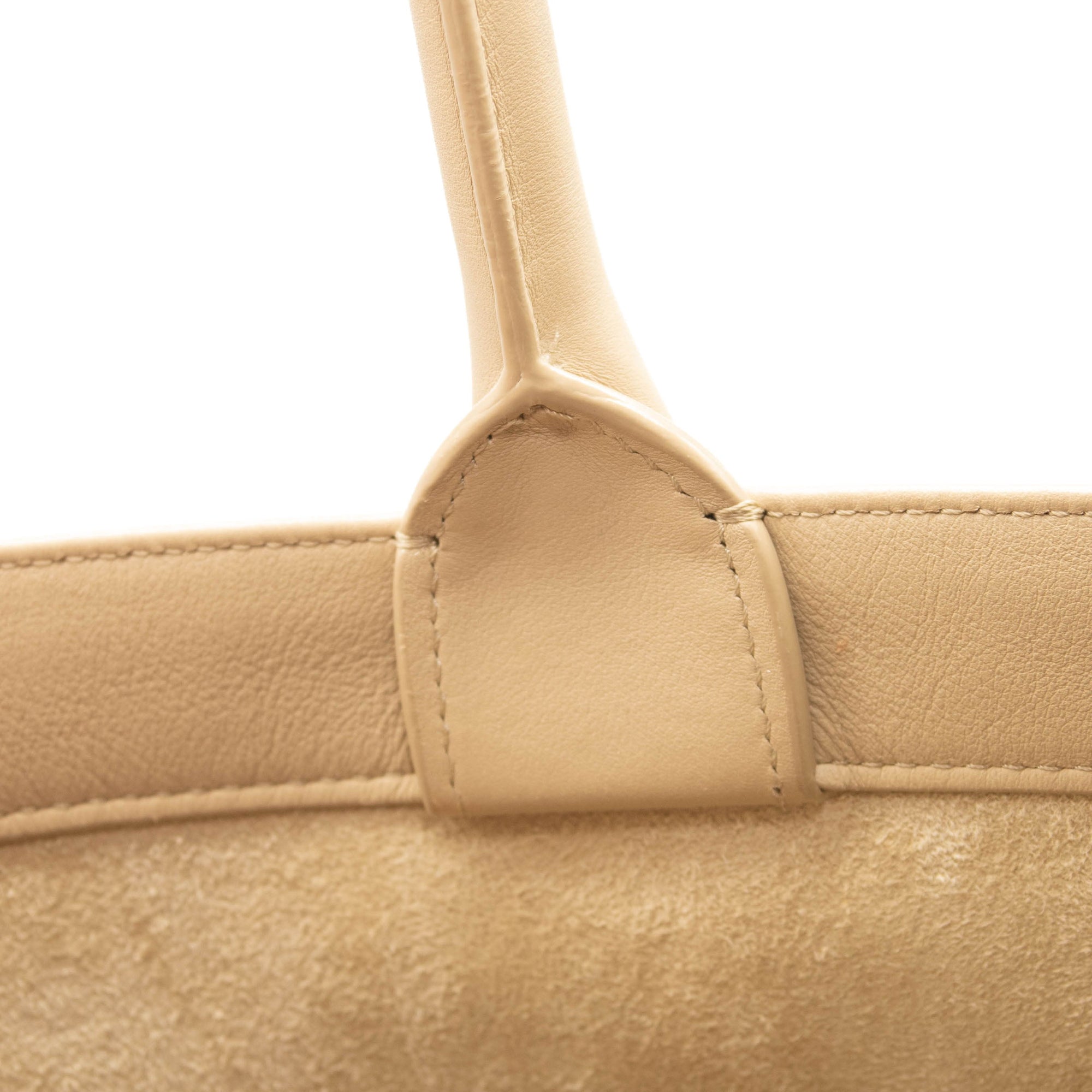 Christian Dior Calfskin Embossed Medium Book Tote Beige