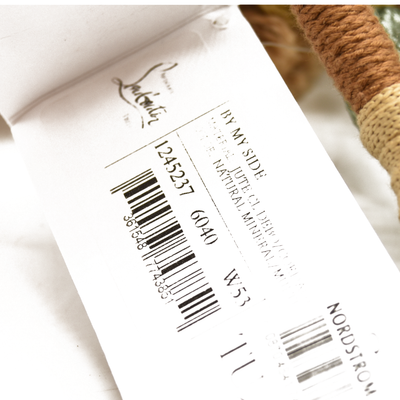 Christian Louboutin By My Side Jute Shopper