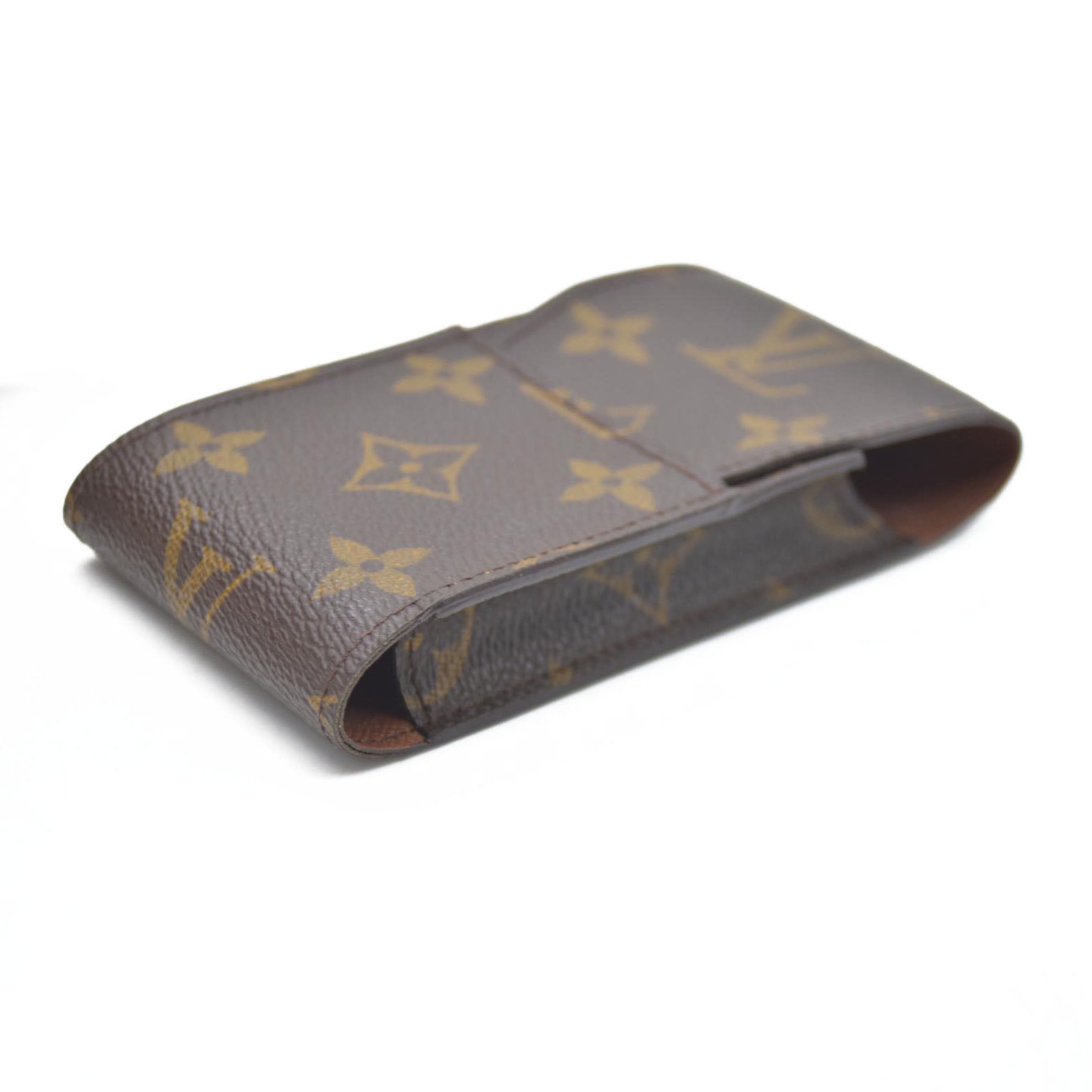Louis Vuitton Monogram Cigarette Case Brown CT0060