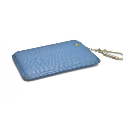 Louis Vuitton Epi Key Pouch Blue CA0995