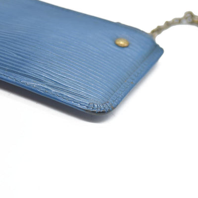 Louis Vuitton Epi Key Pouch Blue CA0995