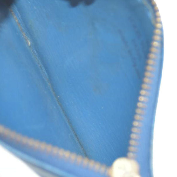 Louis Vuitton Epi Key Pouch Blue CA0995