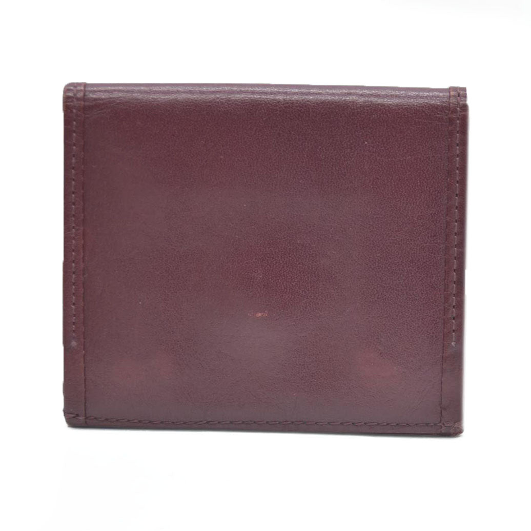 Givenchy Burgundy with Gold Hardware Coin Purse