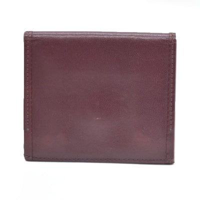 Givenchy Burgundy with Gold Hardware Coin Purse
