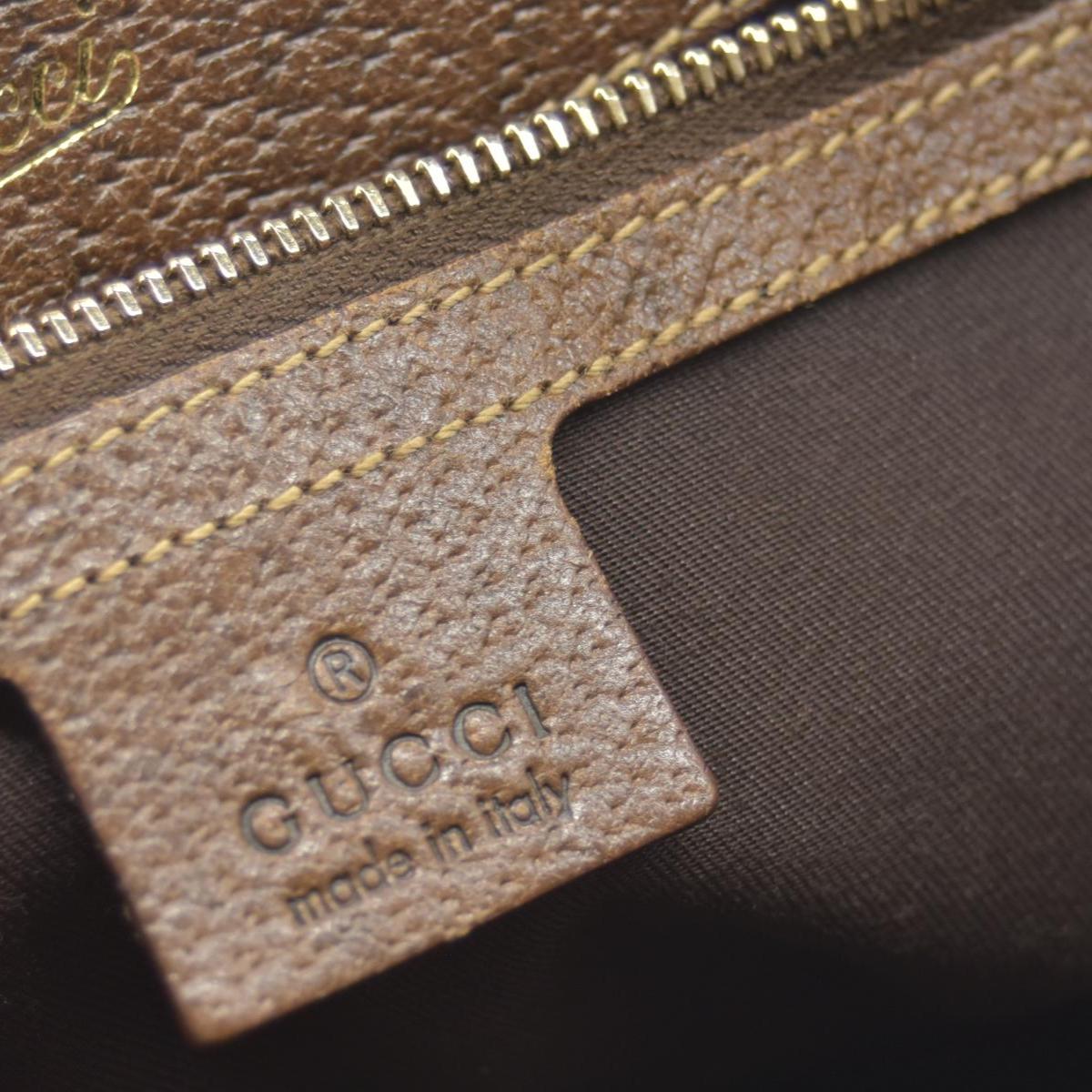 $1450 CONSIGNMENT Gucci GG Canvas Jackie Piston Lock Tote