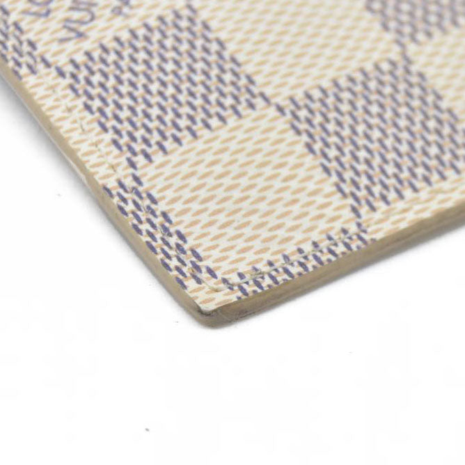 $500 Louis Vuitton Damier Azur Felicie Zipped Insert Rose Ballerine