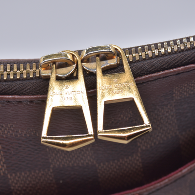$1,520 2018 Louis Vuitton Damier Ebene South Bank Besace DR1188 10021530