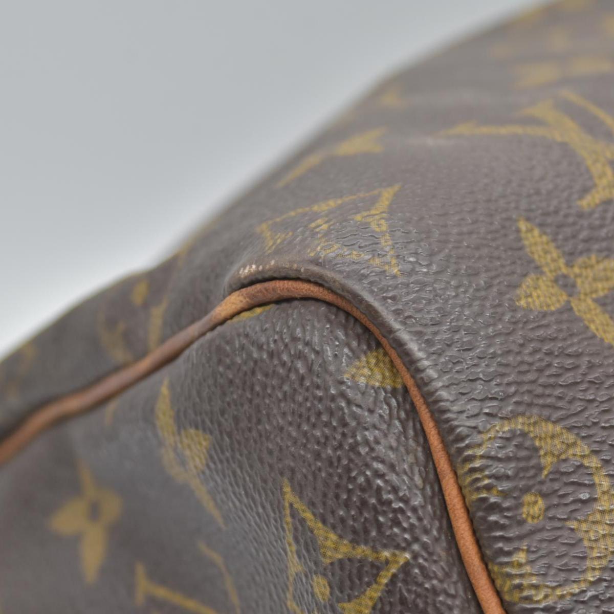 1998 $1490 Louis Vuitton Speedy 25 Handbag Monogram Brown SP1928