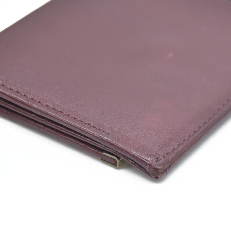 Givenchy Burgundy with Gold Hardware Coin Purse