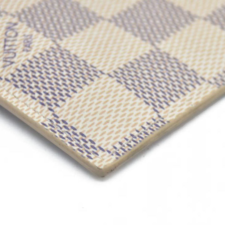 $500 Louis Vuitton Damier Azur Felicie Zipped Insert Rose Ballerine