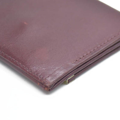 Givenchy Burgundy with Gold Hardware Coin Purse