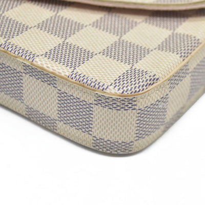 $1580 Louis Vuitton Damier Azur Pochette Félicie