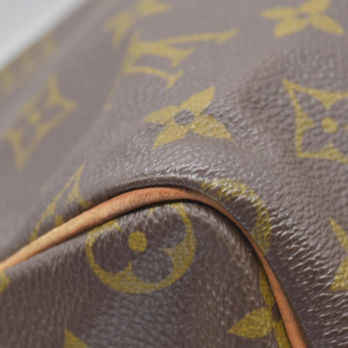 $1630 1982 Louis Vuitton Speedy 30 Hand Bag Monogram Brown SA823