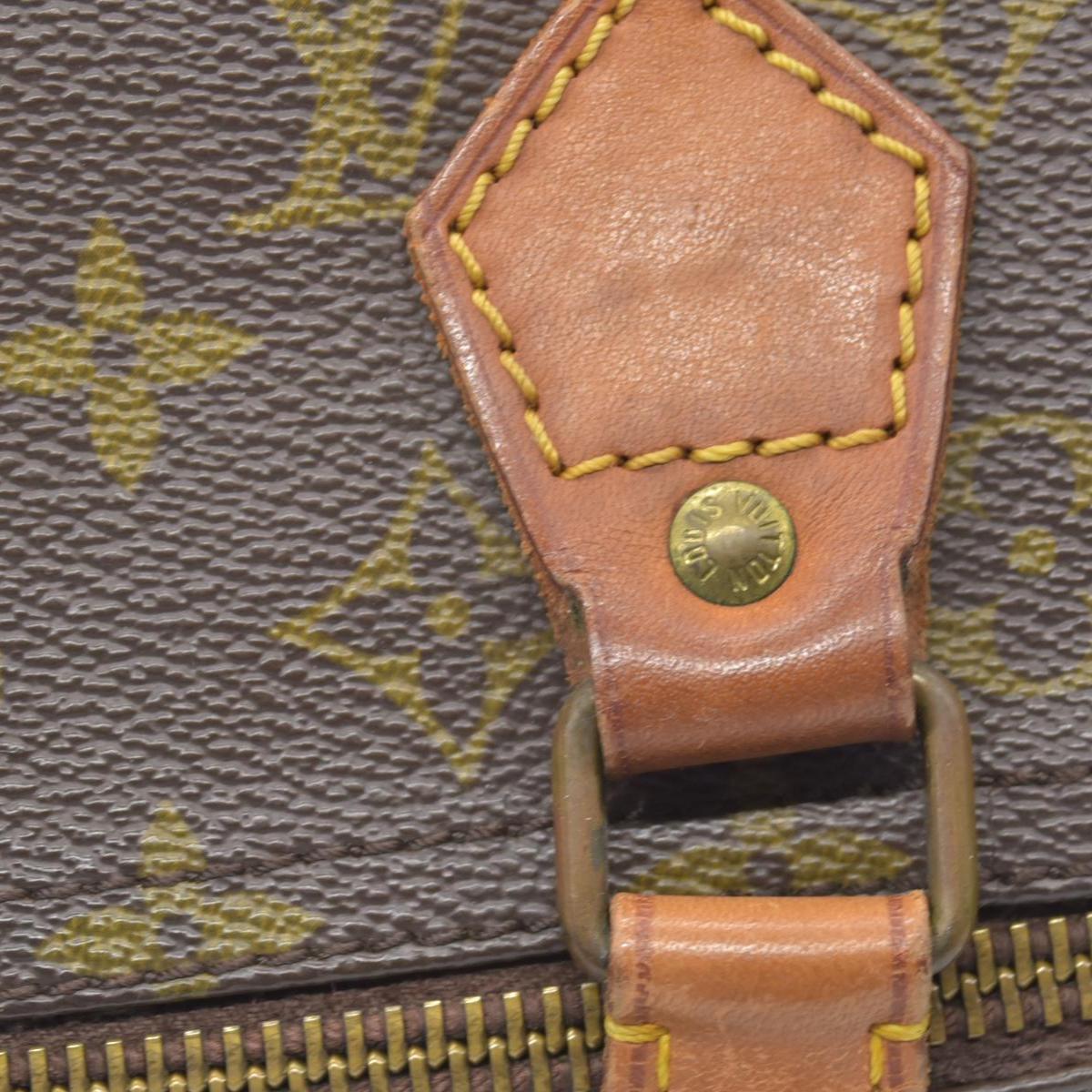 $1630 1982 Louis Vuitton Speedy 30 Hand Bag Monogram Brown SA823