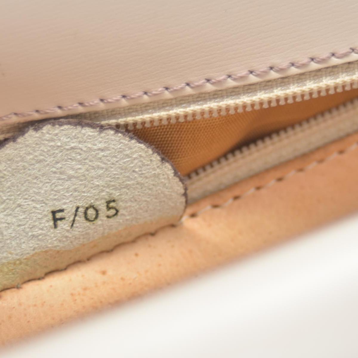 $2450 CONSIGNMENT CELINE Flap Ring Handbag Beige Women's Leather CELINE