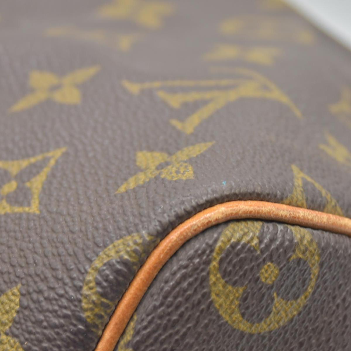 $1630 1985 Louis Vuitton Monogram Speedy 30 Hand Bag SA853