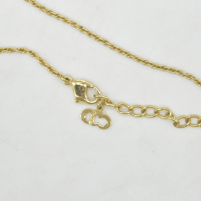 $350 Christian Dior Vintage Pearl & Crystal Pendant Necklace CONSIGNMENT