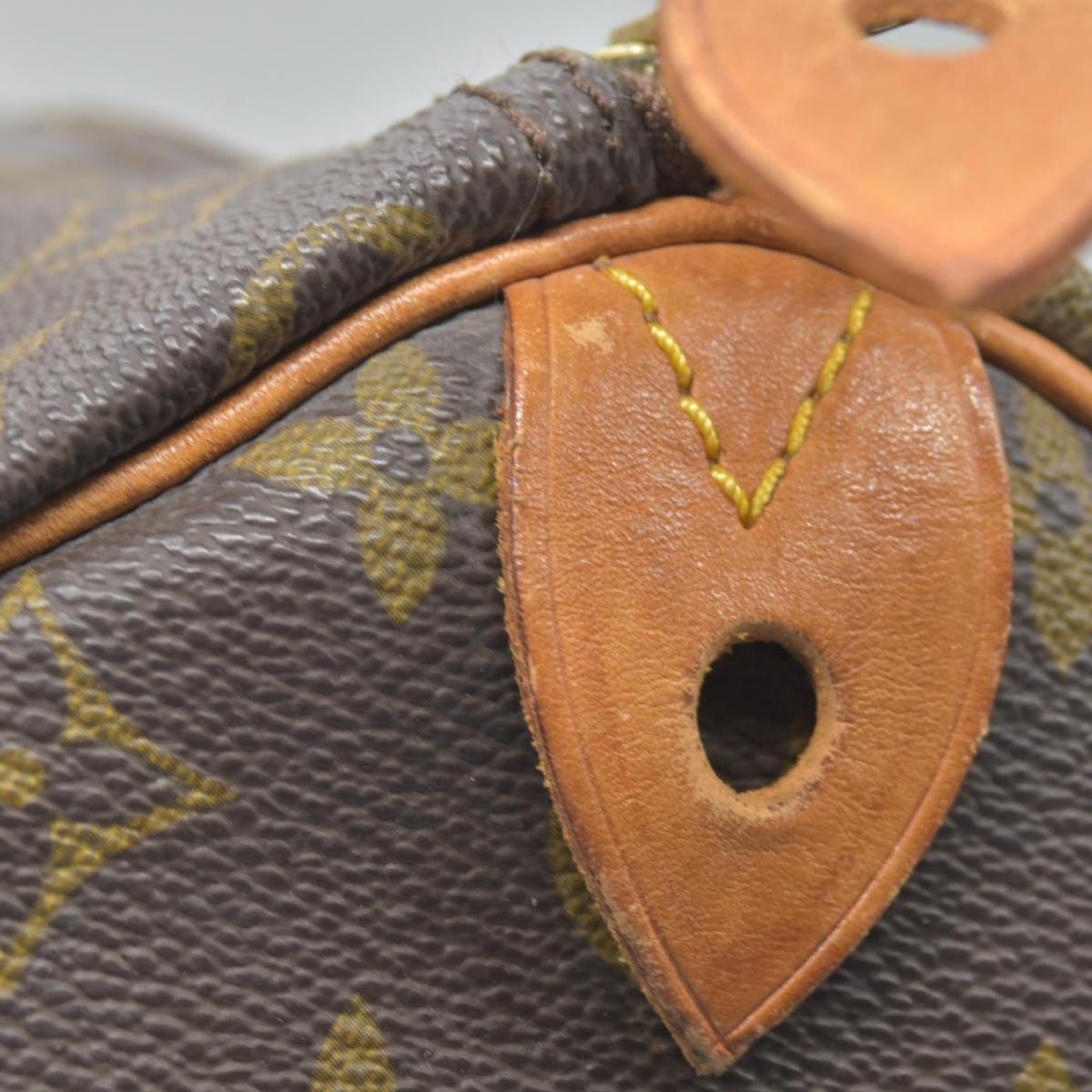 $1630 1985 Louis Vuitton Monogram Speedy 30 Hand Bag SA853