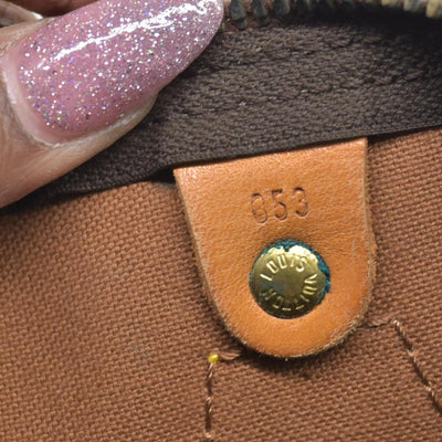 $1630 1985 Louis Vuitton Monogram Speedy 30 Hand Bag SA853