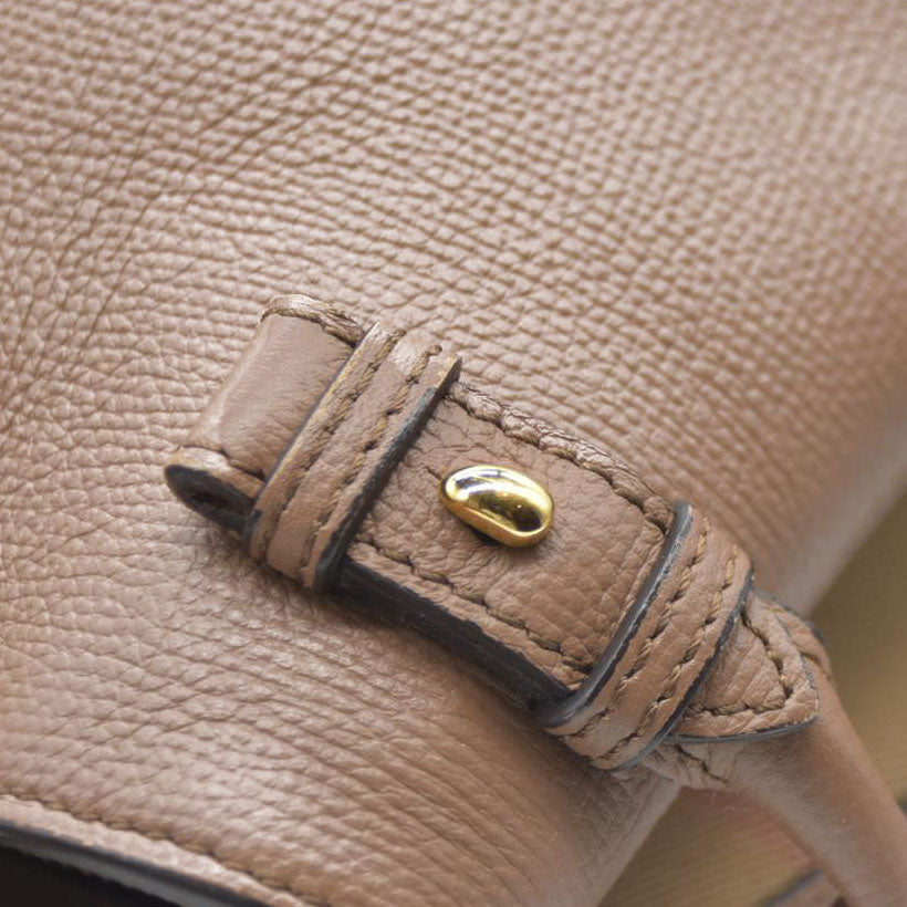 AUCTION $1795 BURBERRY Nova Check Canvas Leather Tote Bag w/Strap