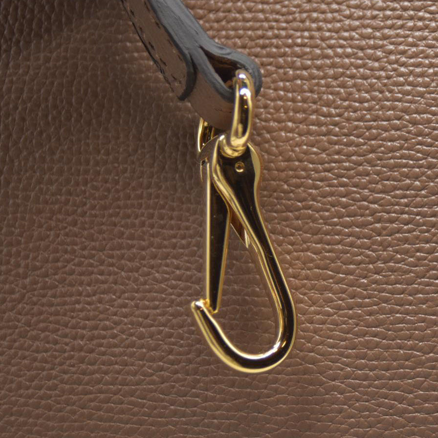 AUCTION $1795 BURBERRY Nova Check Canvas Leather Tote Bag w/Strap