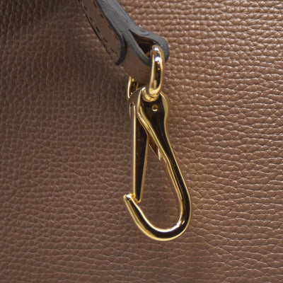 AUCTION $1795 BURBERRY Nova Check Canvas Leather Tote Bag w/Strap