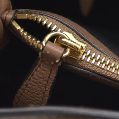 AUCTION $1795 BURBERRY Nova Check Canvas Leather Tote Bag w/Strap