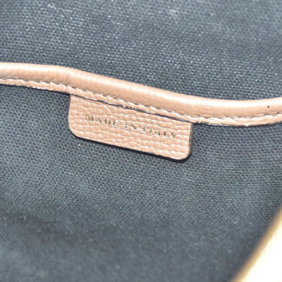 AUCTION $1795 BURBERRY Nova Check Canvas Leather Tote Bag w/Strap