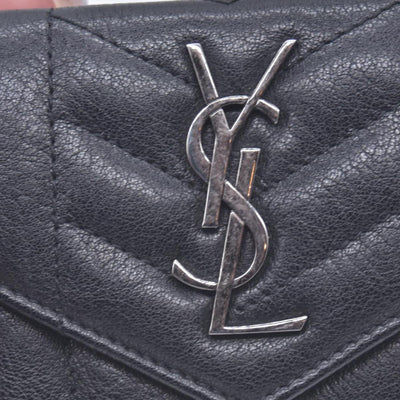Saint Laurent Leather Wallet CONSIGNMENT