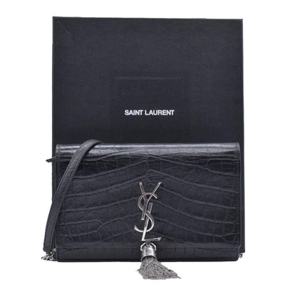 $3100 Saint Laurent Embossed Leather Kate CONSIGNMENT
