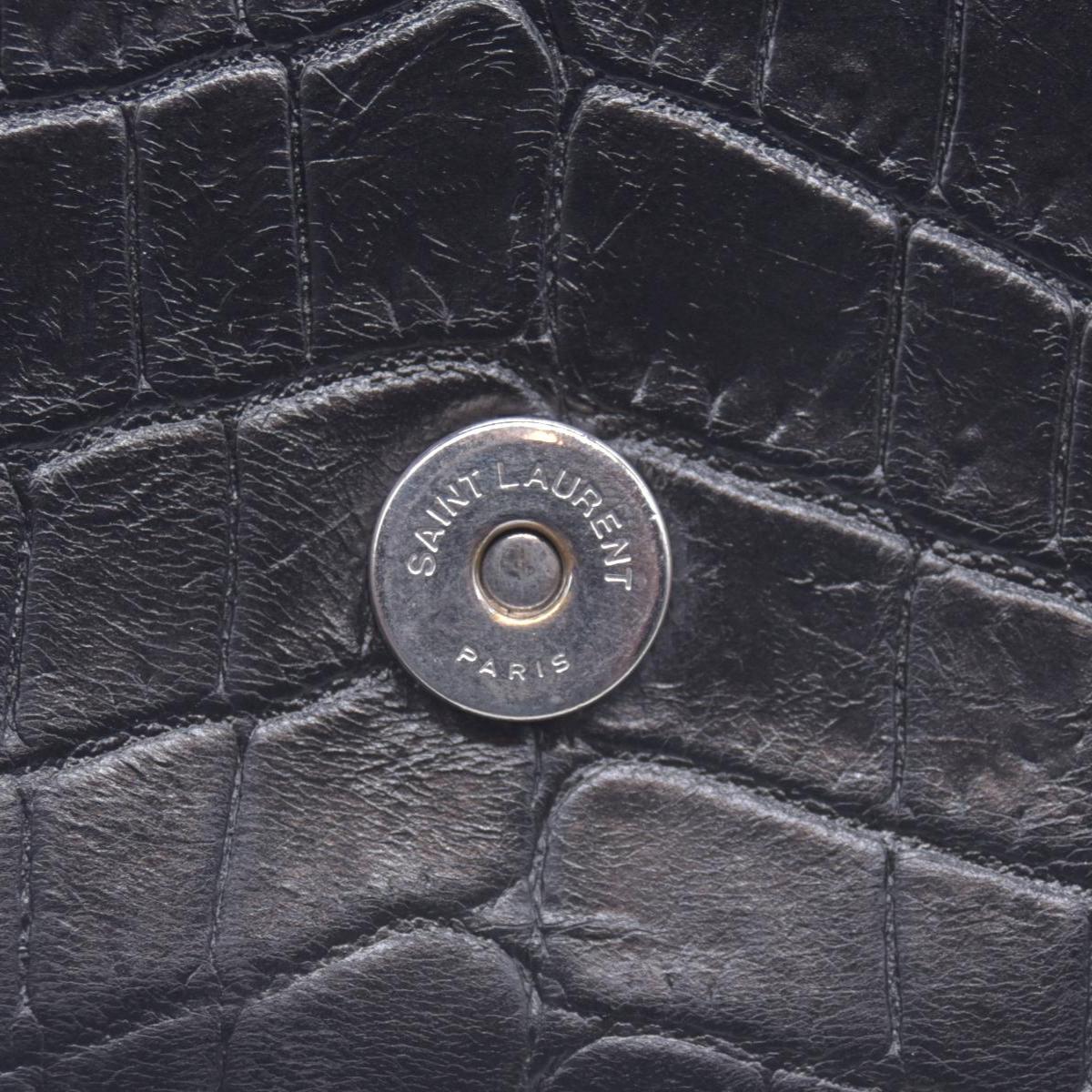 $3100 Saint Laurent Embossed Leather Kate CONSIGNMENT
