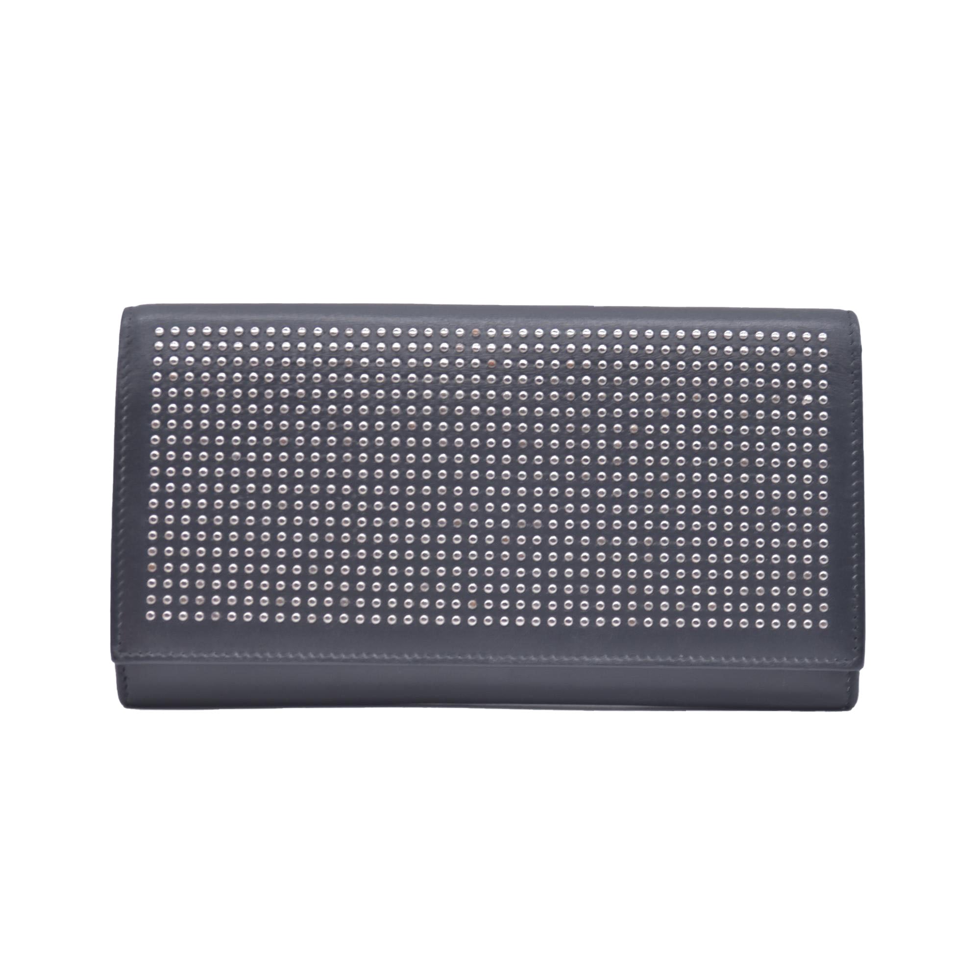 Yves Saint Laurent YSL Saint Laurent Studded Long Wallet CONSIGNMENT