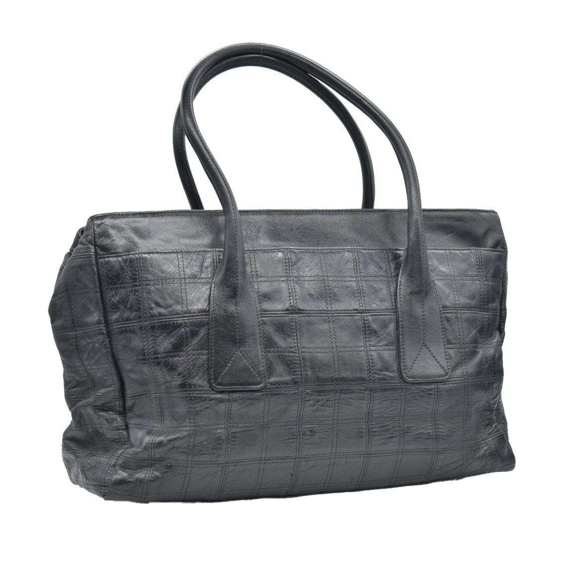 $2400 CONSIGNMENT CHANEL LAX Square Quilt Tote