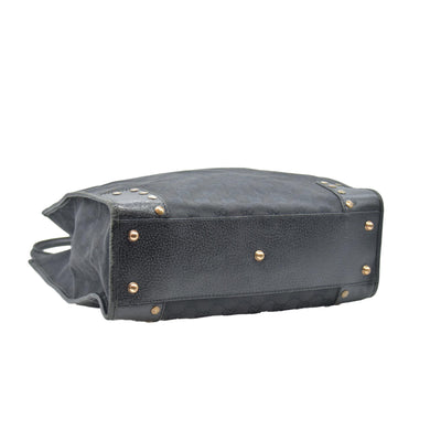 $950 CONSIGNMENT GUCCI GG Canvas Nailhead Tote