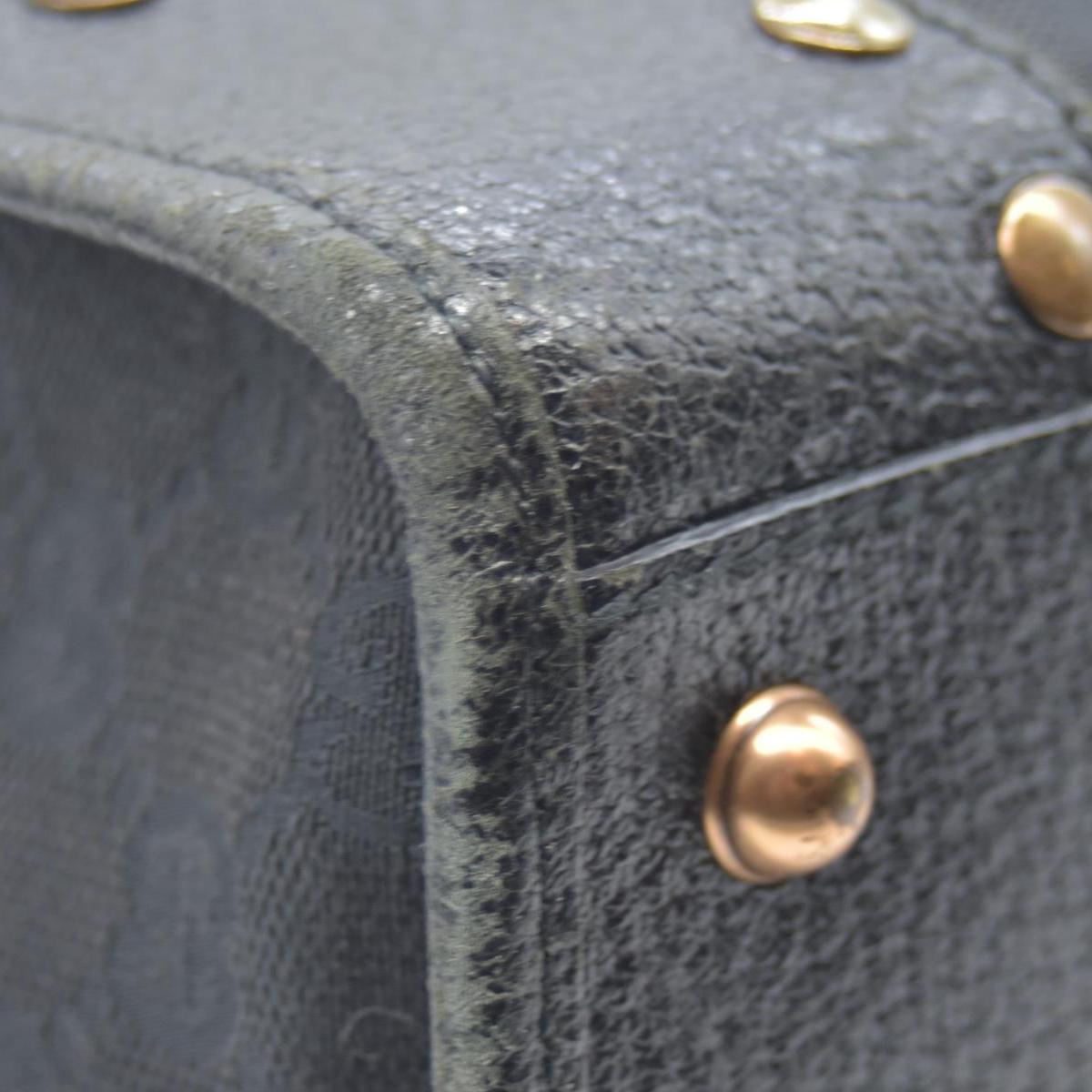 $950 CONSIGNMENT GUCCI GG Canvas Nailhead Tote