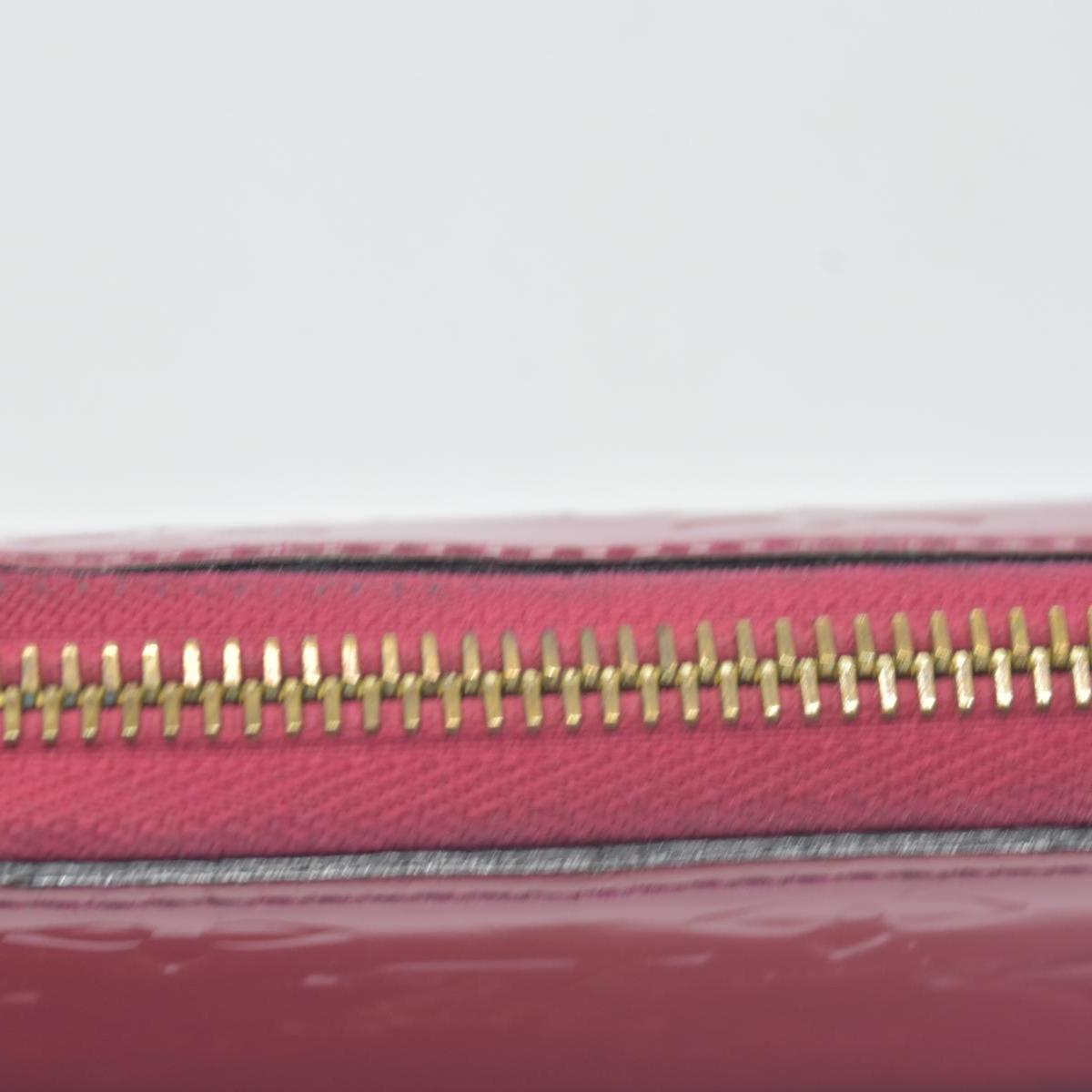 $1060 Louis Vuitton 2012 Vernis Patent Leather Zippy Wallet